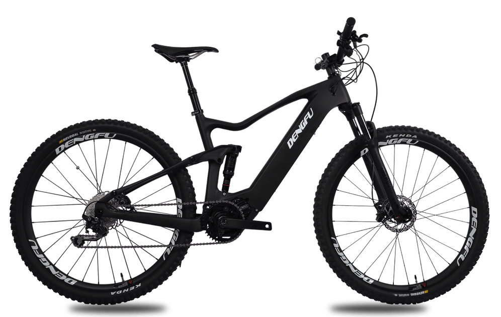 Electric Carbon Frame Trail Mountain E bikes Factory Price E05 DENGFU