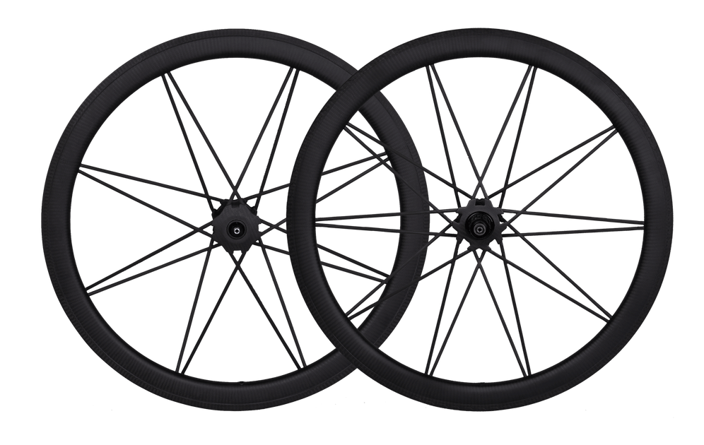 Carbon Spoke Road Bike Wheel 46MM DENGFU