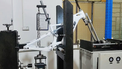 DengFu E56 Fat E-bike carbon frame vertical fatigue test | new product