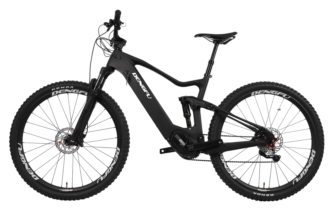e bike fully 2019 Electric Carbon Frame Trail Mountain E-bikes Factory Price E05|DENGFU