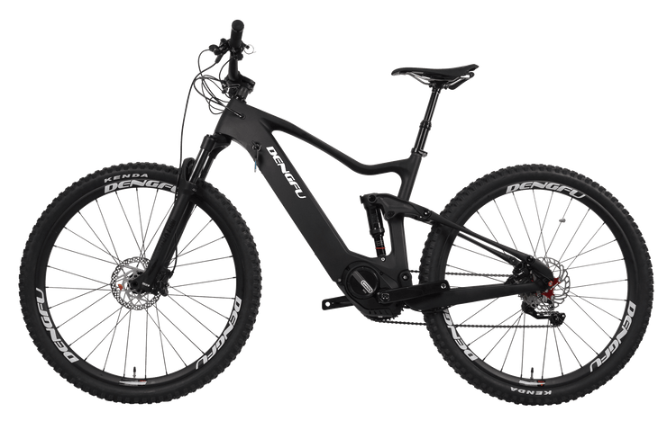 E05|DENGFU Electric Carbon Frame Trail Mountain E-bikes Photo 02