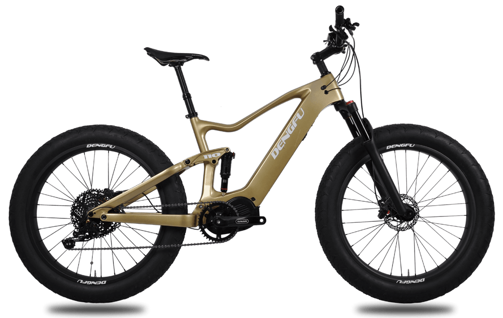 Electric Carbon Frame Fat E bike For Snow Sand FactoryPrice E06 DENGFU