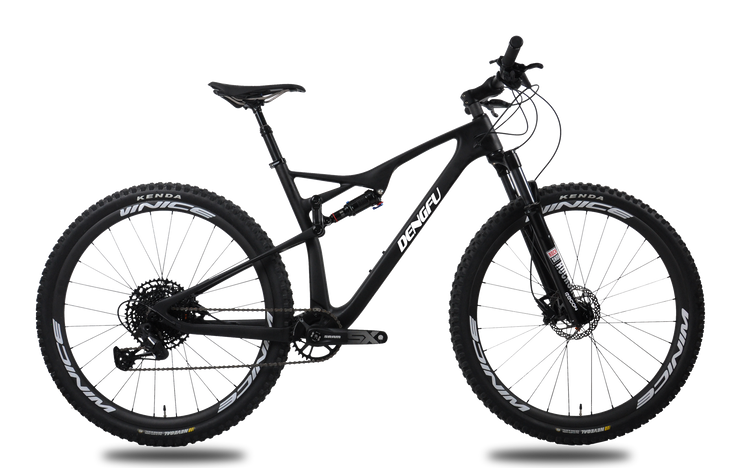 M06|DENGFU Carbon Frame Full Suspension XC Mountain Bike Photo 01