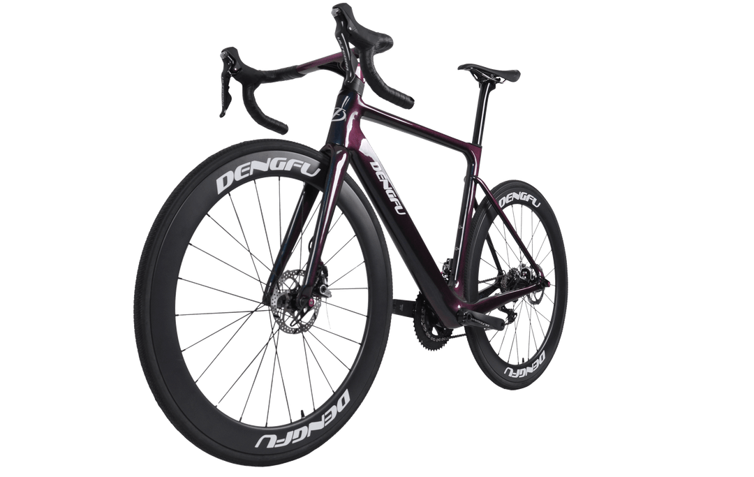 Carbon Frame Road Disc Brake Bike Factory Price R12|DENGFU Carbon Frame Road Disc Brake Bike Factory Price R12|DENGFU